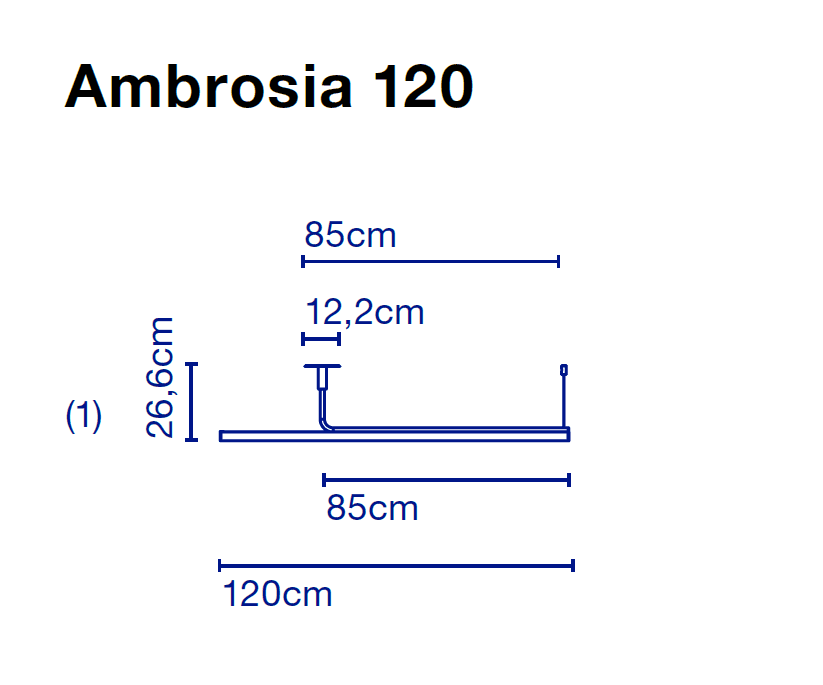 Marset Ambrosia 120 wpuszczana — widok 3