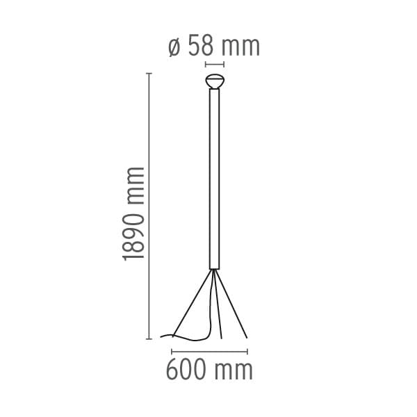 Flos Luminator podłogowa — widok 4