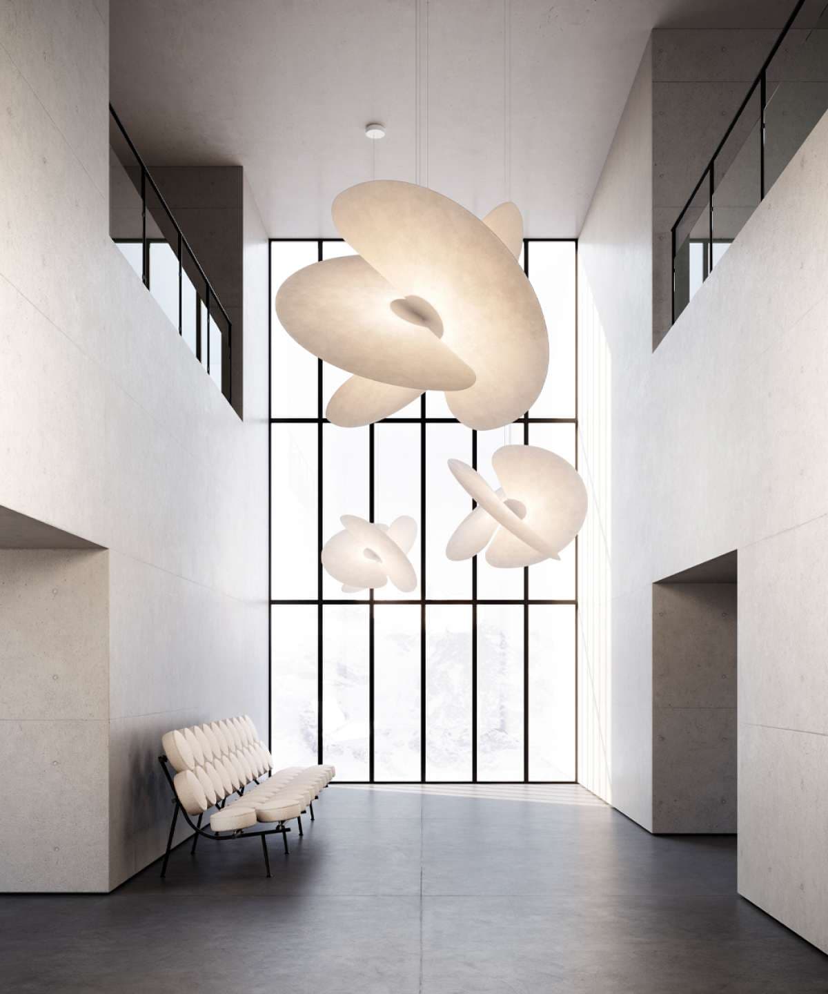 Luceplan Levante lampa wisząca — widok 9