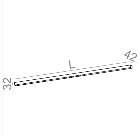 AQForm MIXLINE INV LED natynkowy