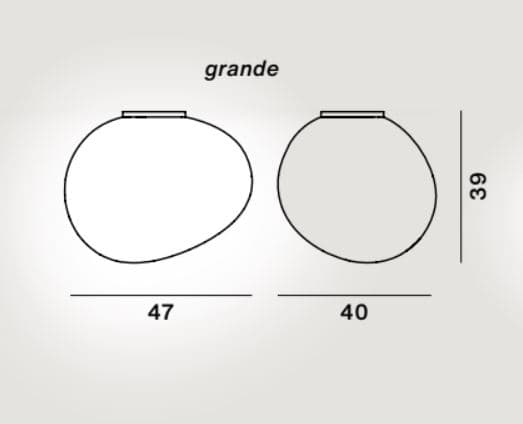 Foscarini Gregg kinkiet / plafon — widok 1