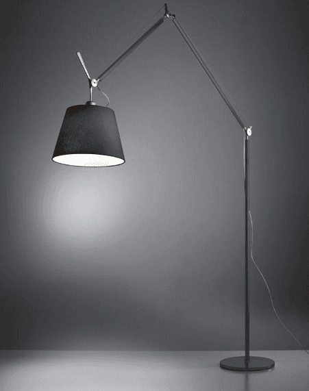 Artemide Tolomeo Mega Terra lampa podłogowa klosz pergaminowy — widok 5