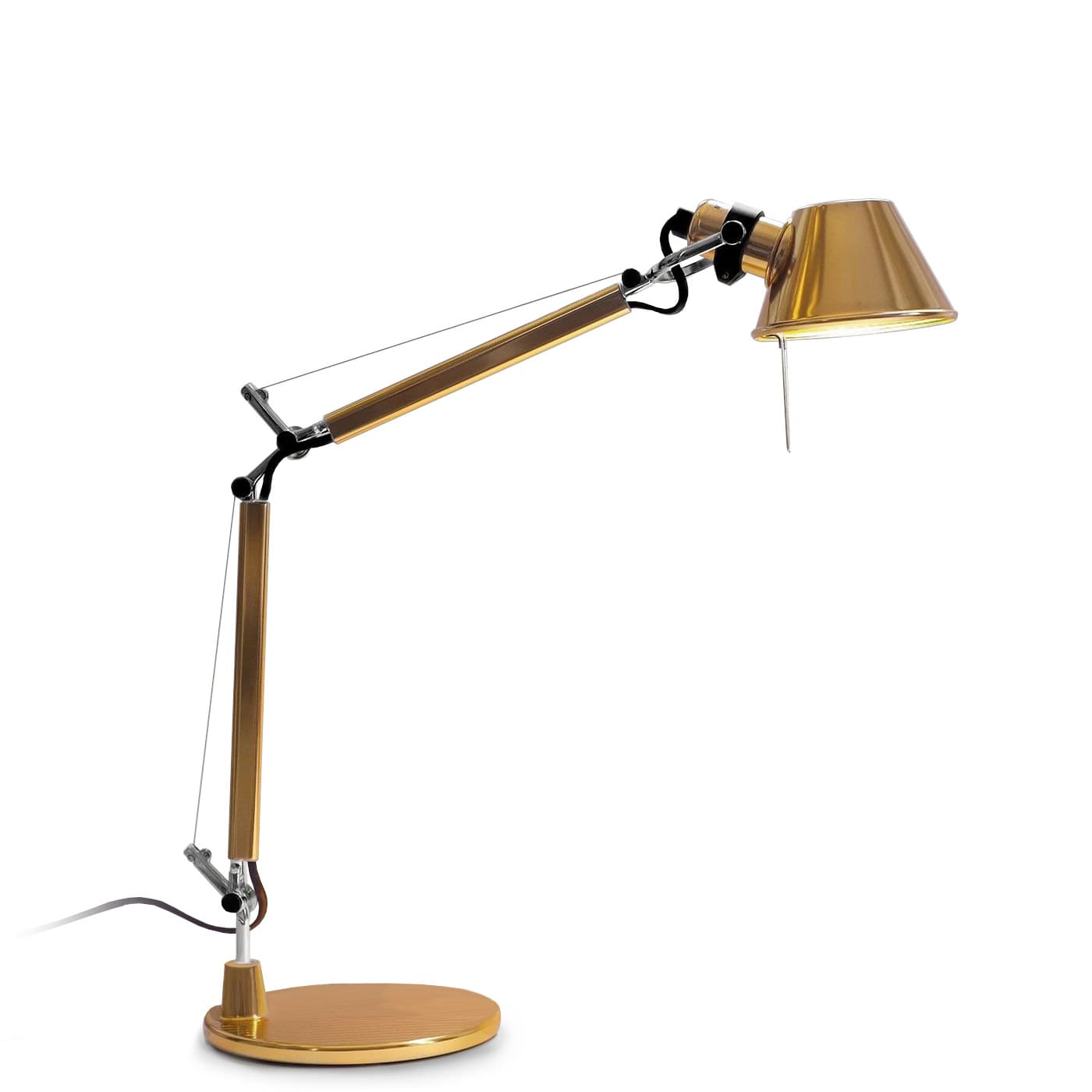 Artemide Tolomeo Micro Gold biurkowa