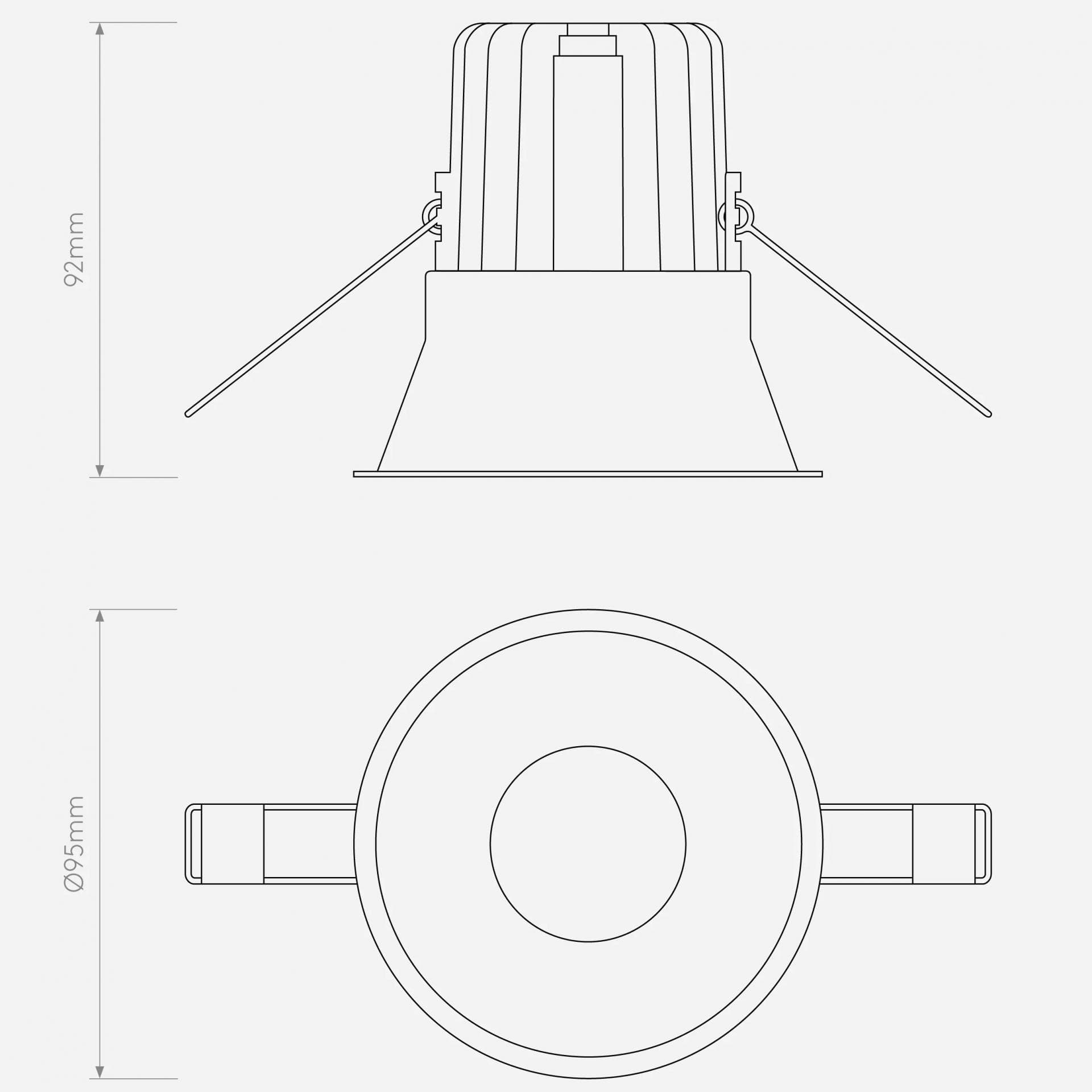 Astro Lighting Minima Round IP65 LED oczko wpuszczane hermetyczne — widok 4