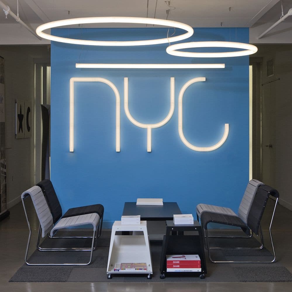 Artemide Alphabet of Light Circolare lampa wisząca (klosz Ø: 90 cm) — widok 3