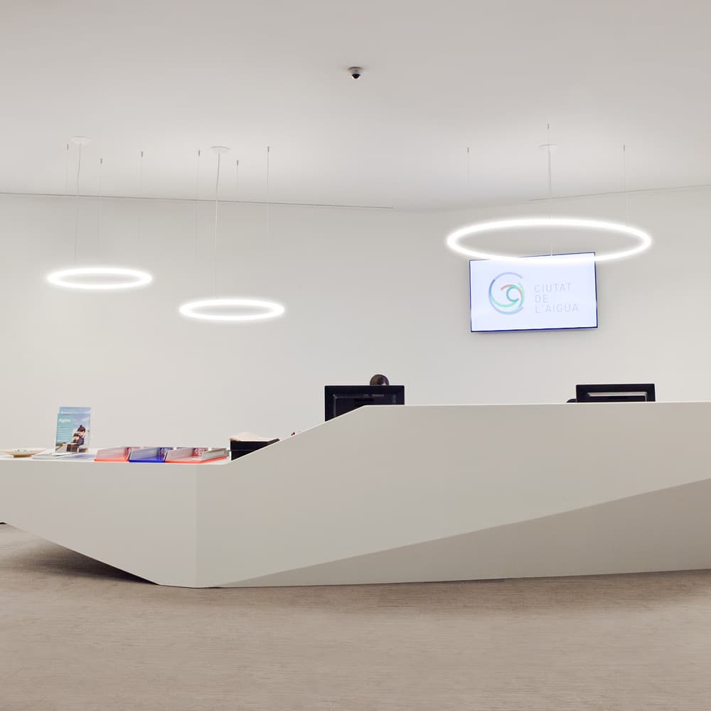 Artemide Alphabet of Light Circolare lampa wisząca (klosz Ø: 90 cm) — widok 4