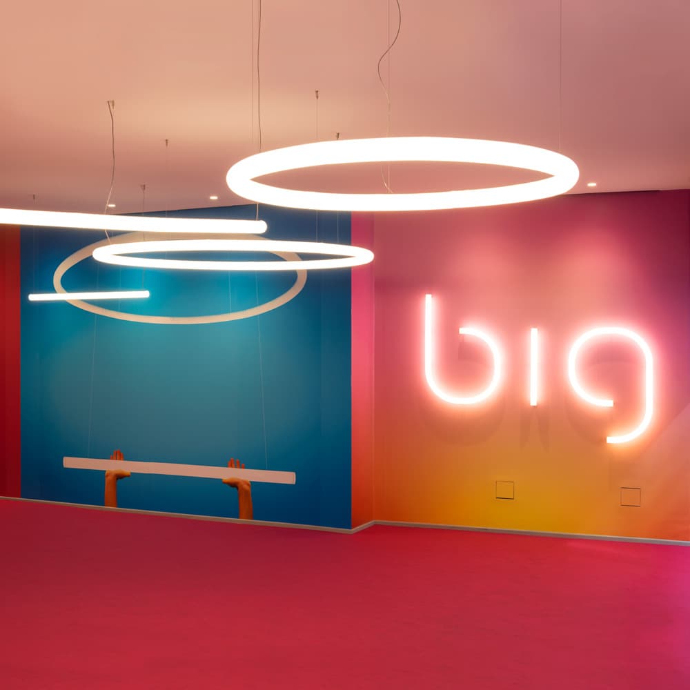 Artemide Alphabet of Light Circolare lampa wisząca (klosz Ø: 90 cm) — widok 6