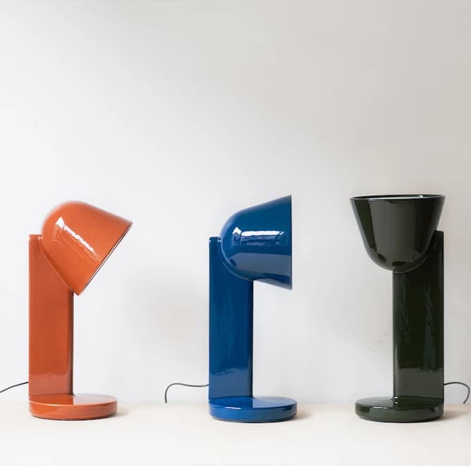 Flos Ceramique Down lampa ceramiczna (Ciemnoniebieski) — widok 4