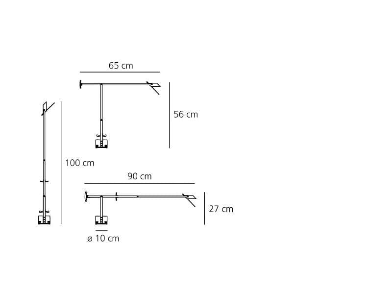 Artemide Tizio 35 biurkowa — widok 3