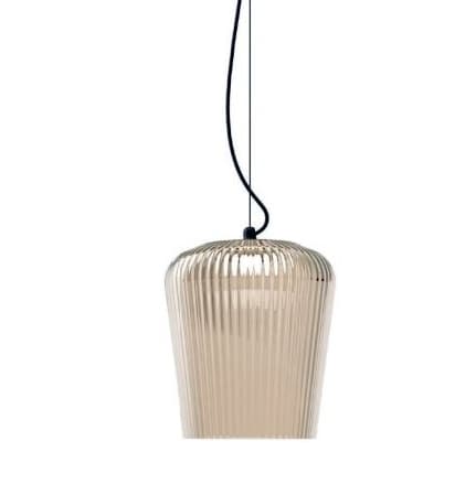 Giarnieri Plisse wisząca LED (Bursztynowy 23 cm) — widok 1