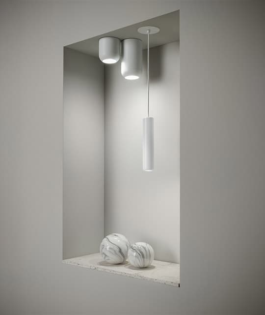 Axo Light Urban plafon LED (Biała) — widok 3