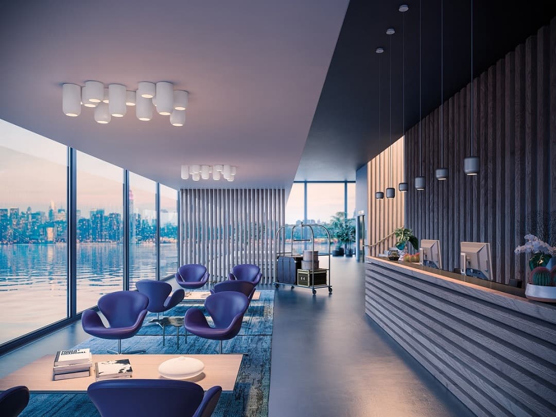 Axo Light Urban plafon LED (Biała) — widok 4