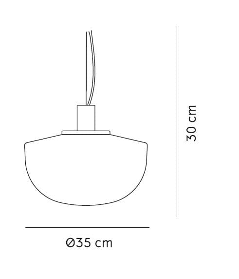 Audo Bank lampa wisząca — widok 7