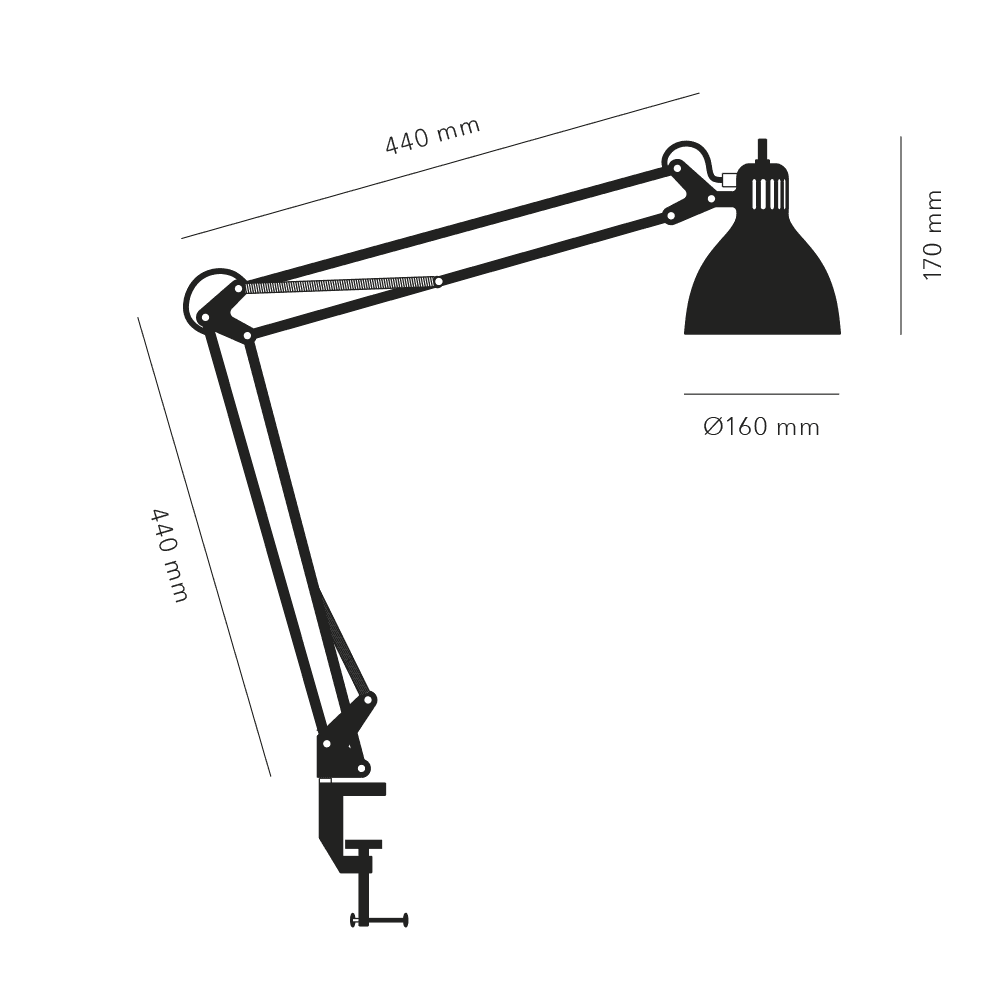 Light Point Archi T2 biurkowa — widok 3