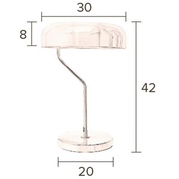 Dutchbone Eclipse lampa stołowa (Mosiądz) — widok 5