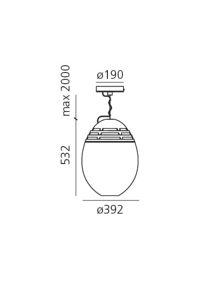 Artemide Incalmo wisząca OUTLET (Model z ekspozycji) — widok 5