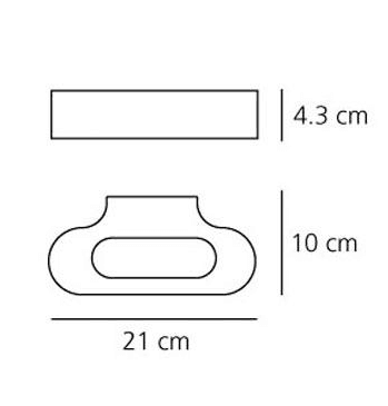 Artemide Talo kinkiet LED (Biały) — widok 4
