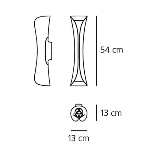 Artemide Cadmo kinkiet LED (Biały) — widok 4