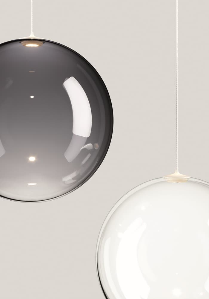 Lodes Random Solo wisząca LED (Transparentna, Ø18 cm) — widok 9