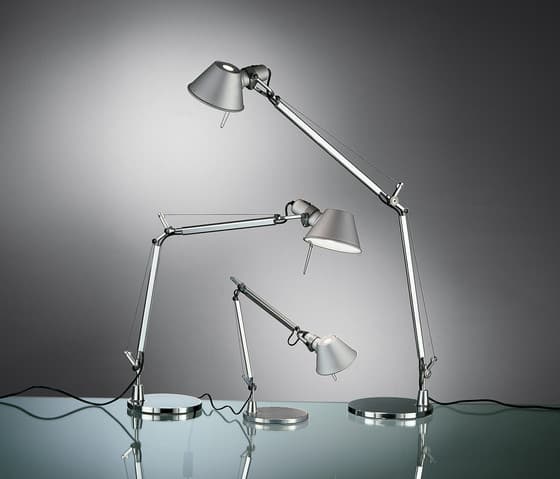 Artemide TOLOMEO lampa biurkowa (Aluminium) — widok 3