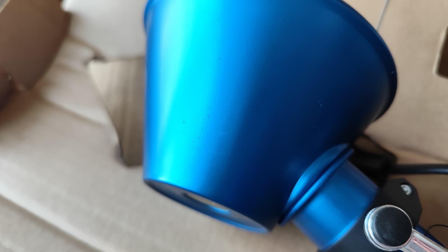 Artemide Tolomeo Micro kinkiet niebieski OUTLET — widok 5