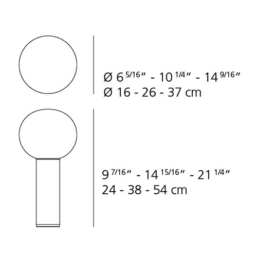 Artemide Laguna lampa stołowa — widok 6