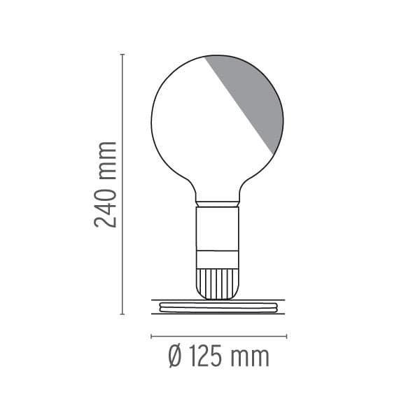 Flos Lampka stołowa Lampadina — widok 3