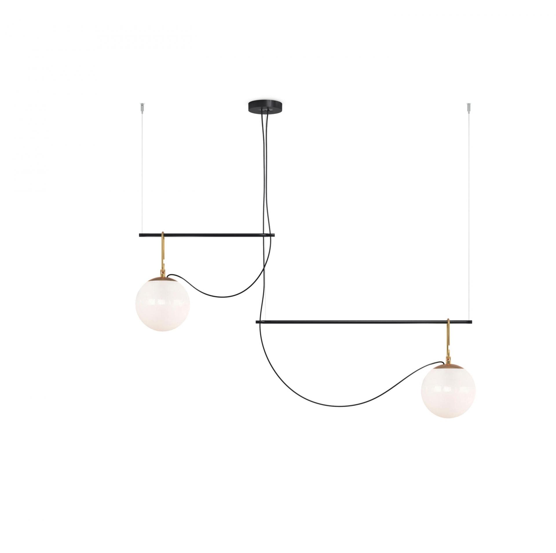 Artemide nh S3 2 arms lampa wisząca