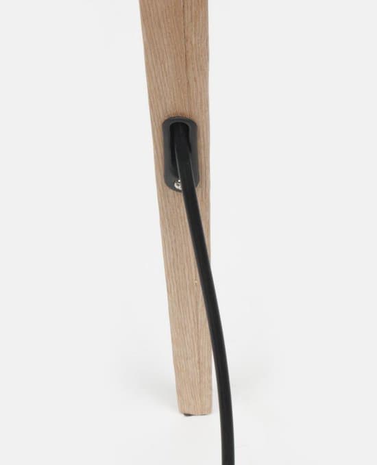 Zuiver Tripod Wood lampa podłogowa